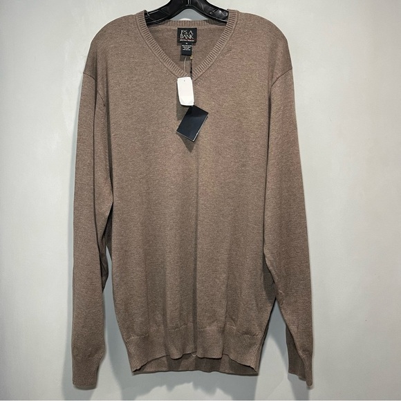 NWT Jos. A. Bank Signature Collection V-Neck Sweater Size XL - Picture 4 of 12